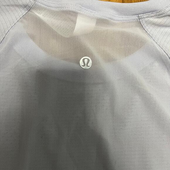 Lululemon Periwinkle Swiftly Mesh Back Long Sleeve NWT - Picture 3 of 7